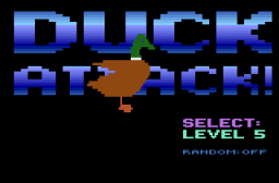 Duck Attack! Title Screen